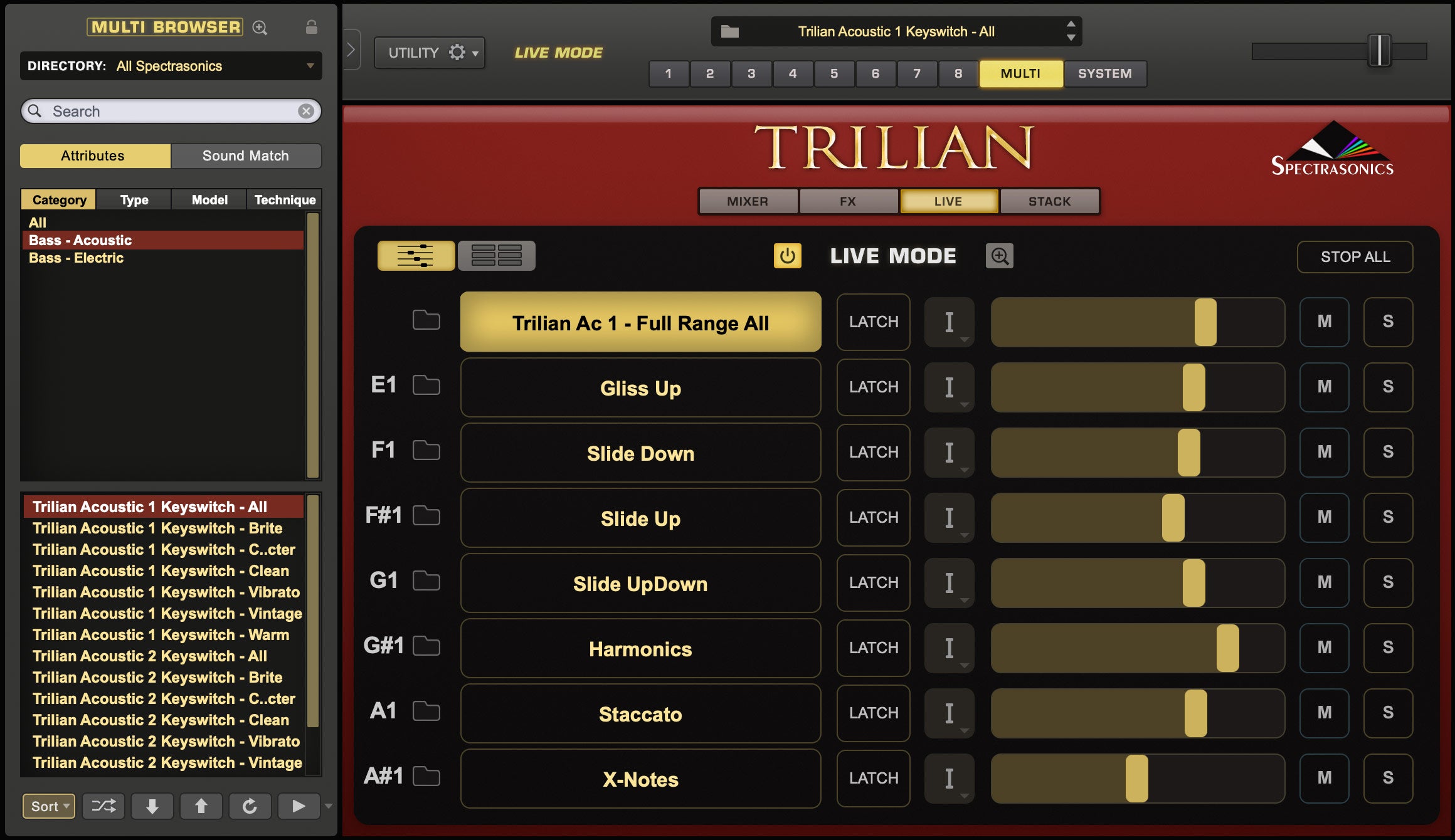 New Spectrasonics Trilian 1.5 Total Bass Virtual Instrument VST AU AAX MAC/PC Software (Boxed)