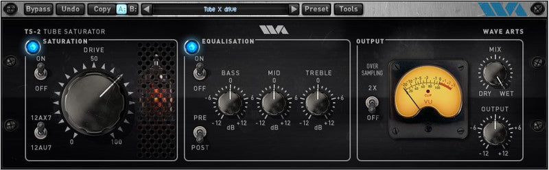New Wave Arts Tube Saturator 2  Plugin Mac/PC VST, AU, AAX Software (Download/Activation Card)