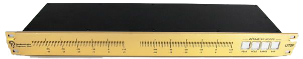 New Fredenstein U70F - An LED Peak Program Meter (PPM) With Simultaneous RMS Indication, Latency Free, Rack Or Table Top 1U 19”.