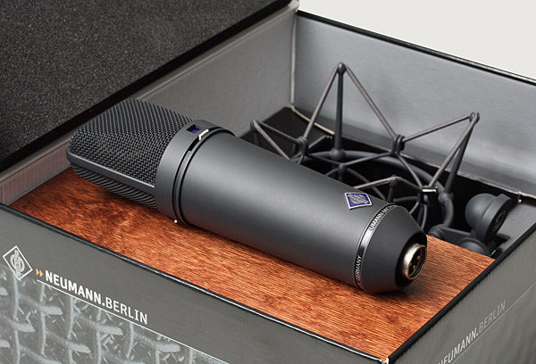 New Neumann  U 87 Ai Set Z Black Large Diaphragm Condenser Microphone