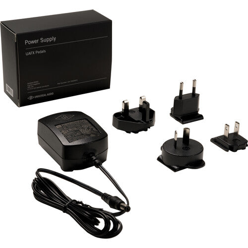 New Universal Audio Power Supply for UAFX Pedals with US, EU, UK AUS/NZ Plugs