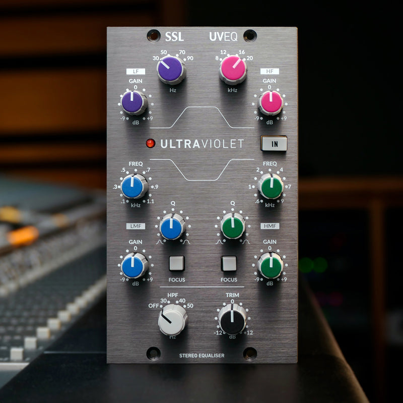New Solid State Logic SSL - UltraViolet EQ for 500-Series