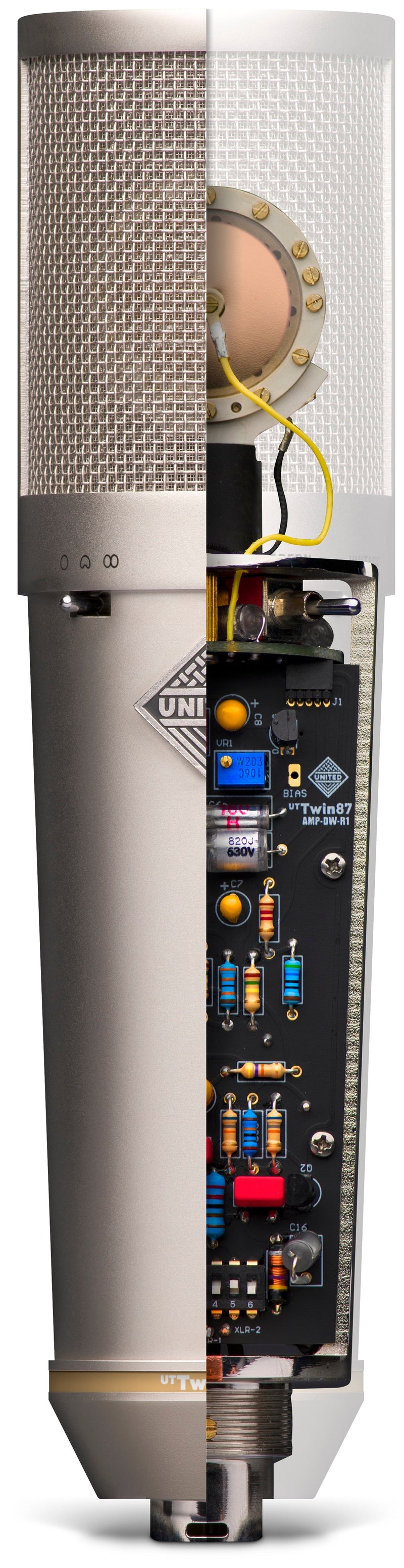 United Studio Technologies UT Twin87 Twin-Circuit Large Condenser Microphone - Full Warranty!