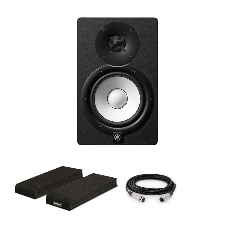 New Yamaha HS-8 Studio Monitors - Iconic White Woofer and Signature Sound of Yamaha (Single)