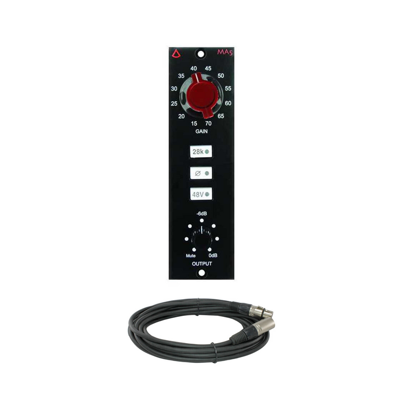 New Avedis Audio MA-5 Mic Preamp 500 Series Module - MA5 Microphone Preamplifier