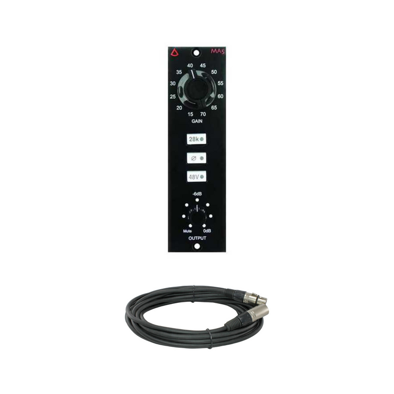 New Avedis Audio MA-5 Mic Preamp 500 Series Module - MA5 Microphone Preamplifier
