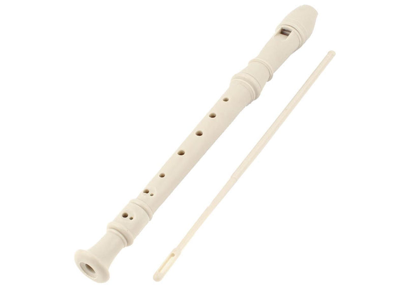 Palmer PSR152-IV German-Style Plastic Recorder with Cleaning Rod - Ivory