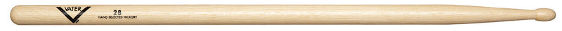 New Vater American Hickory 2B  - Wood Tip Drumstick - 3 pack
