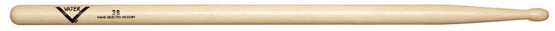 New Vater American Hickory 2B  - Wood Tip Drumstick