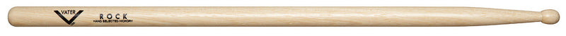 New Vater American Hickory Rock  - Wood Tip Drumstick - 3 pack