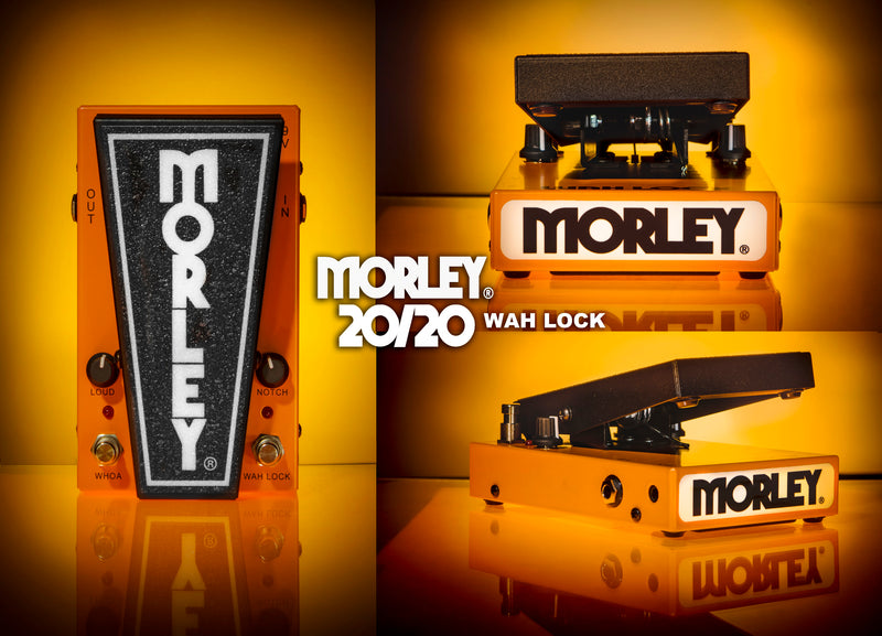 New Morley 20/20 Power Wah Lock  - Pedalboard Friendly Size!