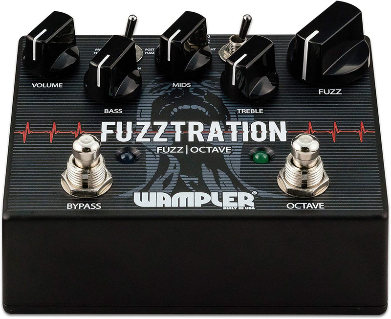 New Wampler Fuzztration | Guitar Effects Pedal | Bundle