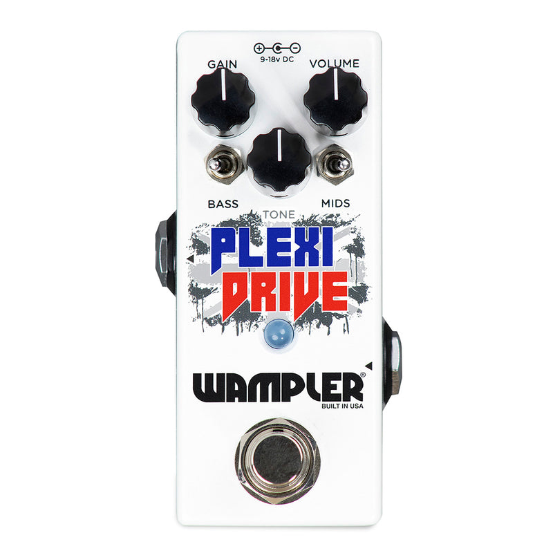 New Wampler PLEXI DRIVE Mini | Guitar Effects Pedal | Bundle