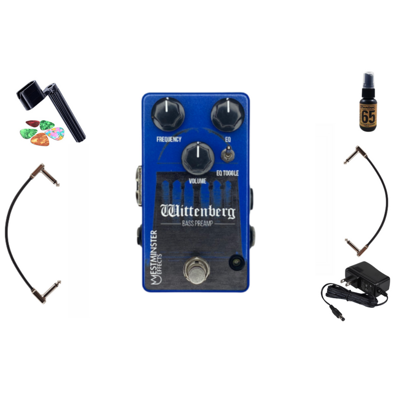 New Westminster Effects - Wittenberg Bass Preamp - 3-Knob EQ & DI