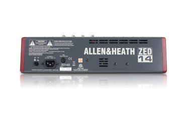 New Allen and Heath ZED-14 - Multipurpose Mixer for Live Sound & Recording!