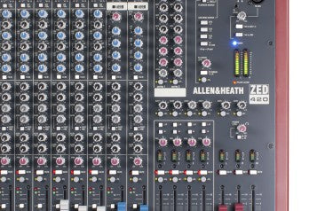 New Allen and Heath ZED-420 - 4 Bus Mixer for Live Sound & Recording!