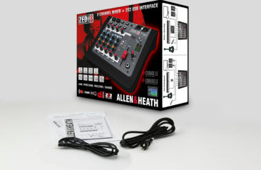 New Allen and Heath ZEDi-8 - Hybrid compact mixer / USB interface