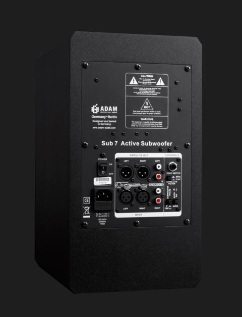New ADAM Audio Sub7 - Studio Subwoofer Monitor