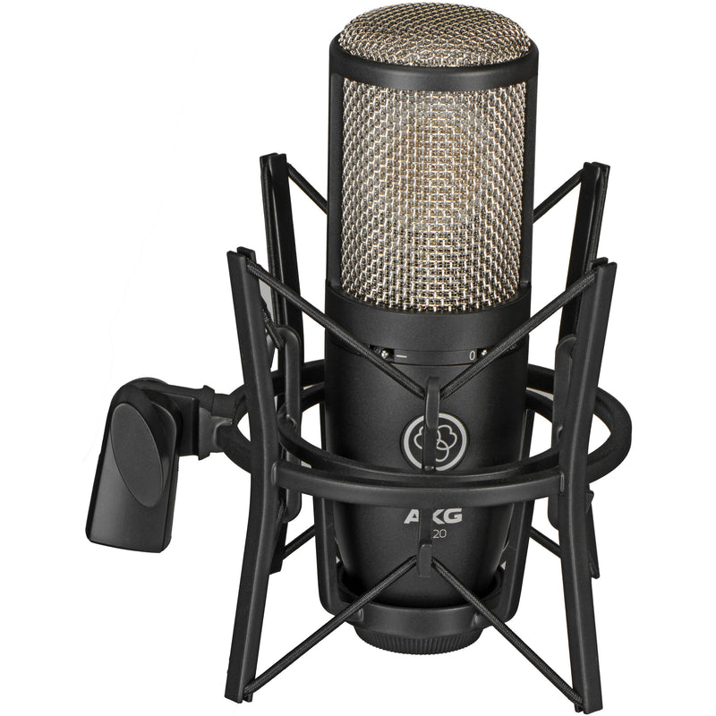 AKG Project Studio P220 Large-Diaphragm Cardioid Condenser Microphone (Black)