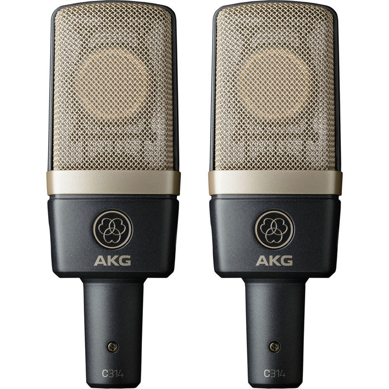 AKG C314 Multi-Pattern Condenser Microphone (Matched Pair)