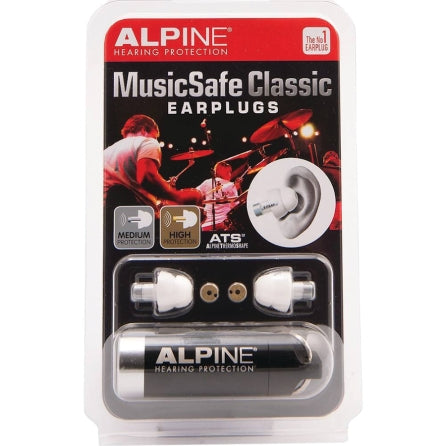 New Alpine Hearing Protection - MusicSafe Earplugs – Classic Individual Pack