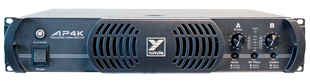 New Yorkville Sound AP4K - Stereo Power Amplifier - 1800 watts @ 2/4 Ohm Switchable - 3600 Watts Bridged