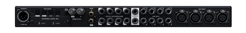 New Universal Audio Apollo x8 Heritage Edition Rackmount Thunderbolt 3 TB-3 Interface