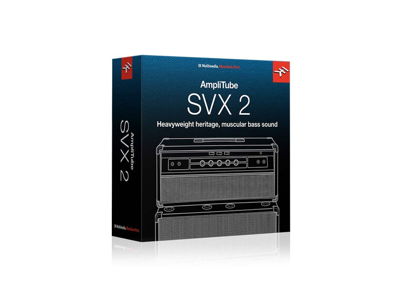 New IK Multimedia AmpliTube SVX 2