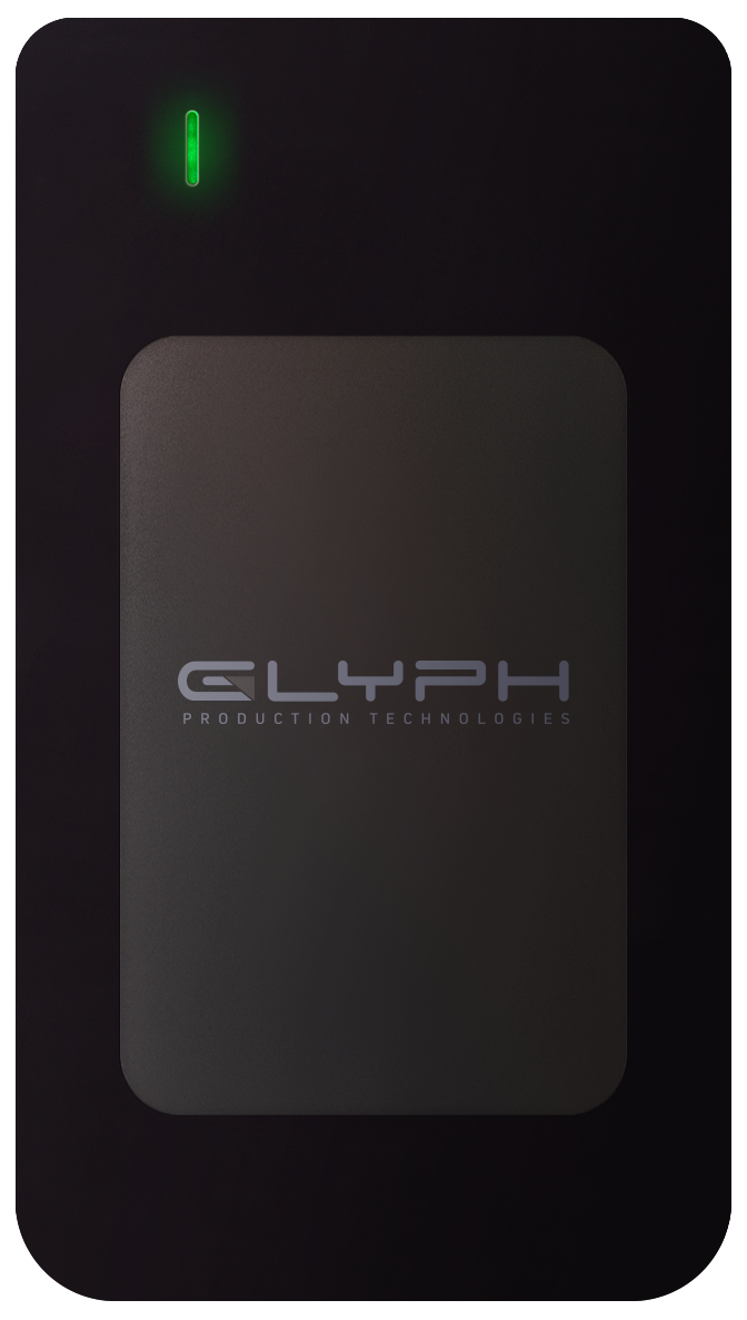 New Glyph Technologies  Atom RAID 2TB USB 3.1 Gen 2 Type-C External SSD (Black)