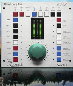 New Crane Song Avocet IIA Studio Monitor Controller - Multi Ins & Outs