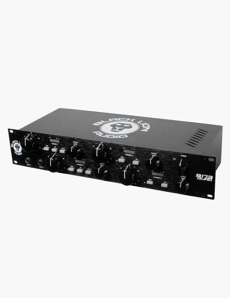 New Black Lion Audio B173 Quad - 4-Channel Microphone Preamplifier