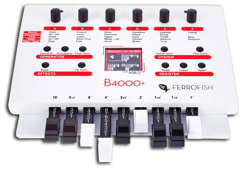 Ferrofish B4000+ Pocket Size Hammond B3 - Full Warranty!