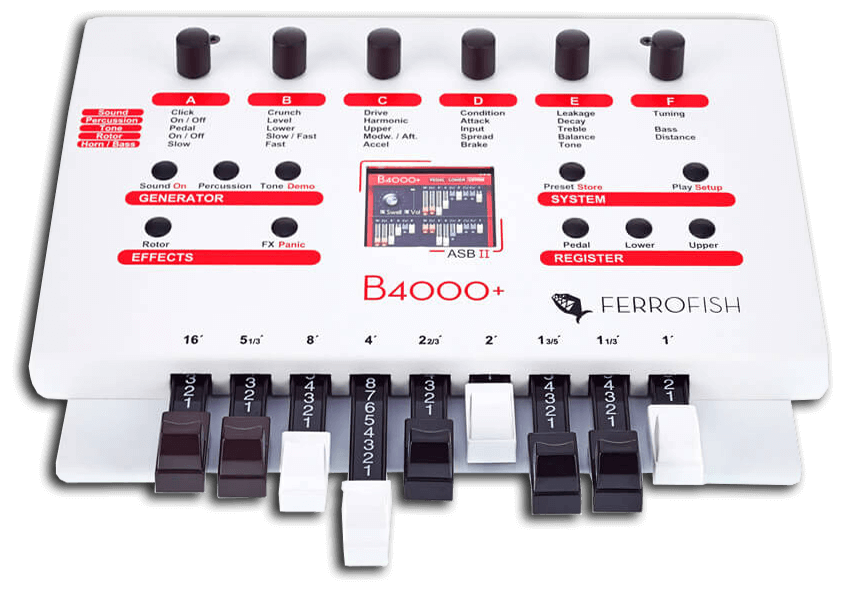 New Ferrofish B4000+ | A Pocket Size Emulation of The Legendary Hammond B3 | Full Warranty!
