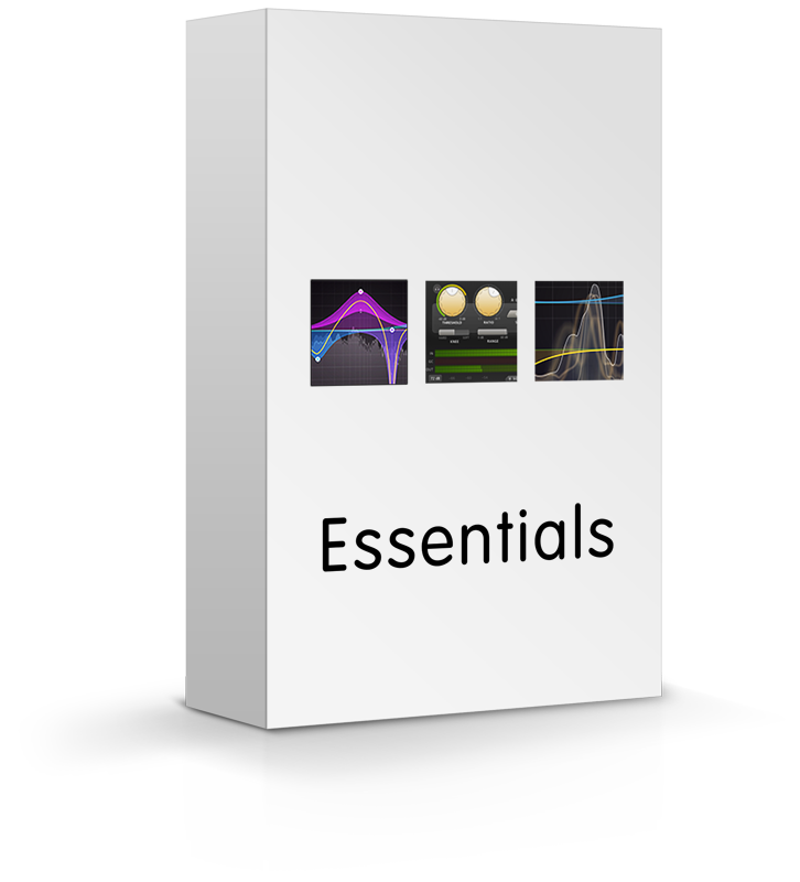 New FabFilter Essentials Bundle  Virtual Processor Software Plug-ins Mac/PC AU VST (Download/Activation Card)