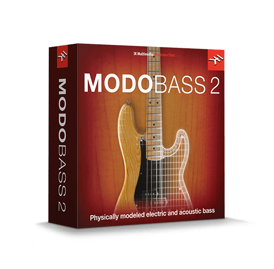 New IK Multimedia MODO BASS 2 Electric Bass VST - CROSSGRADE - (Download/Activation Card)