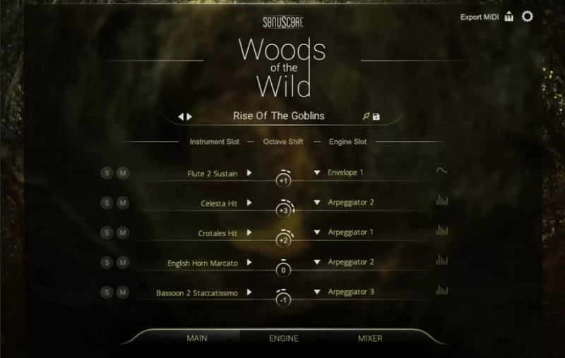New Sonuscore TO - Woods of the Wild Virtual Instrument AAX AU VST MAC/PC Software (Download/Activation Card)