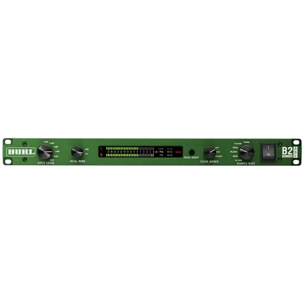 New Burl Audio B2-ADC -  Bomber ADC 2-Channel A-to-D Converter with Dante Connectivity