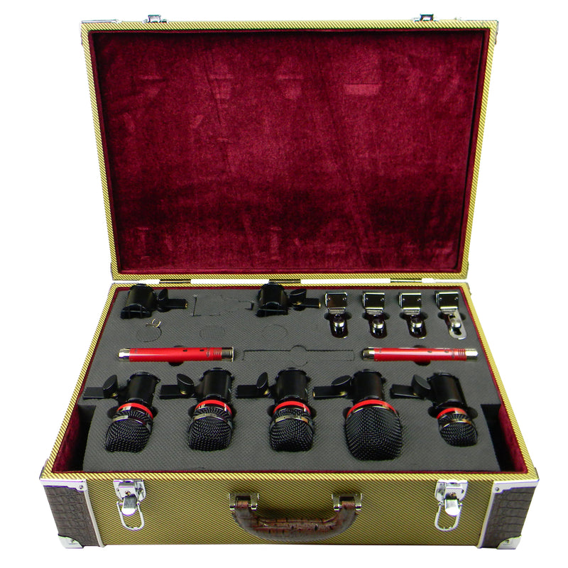New Avantone Pro CDMK-7 7 Mic Drum Microphone Kit