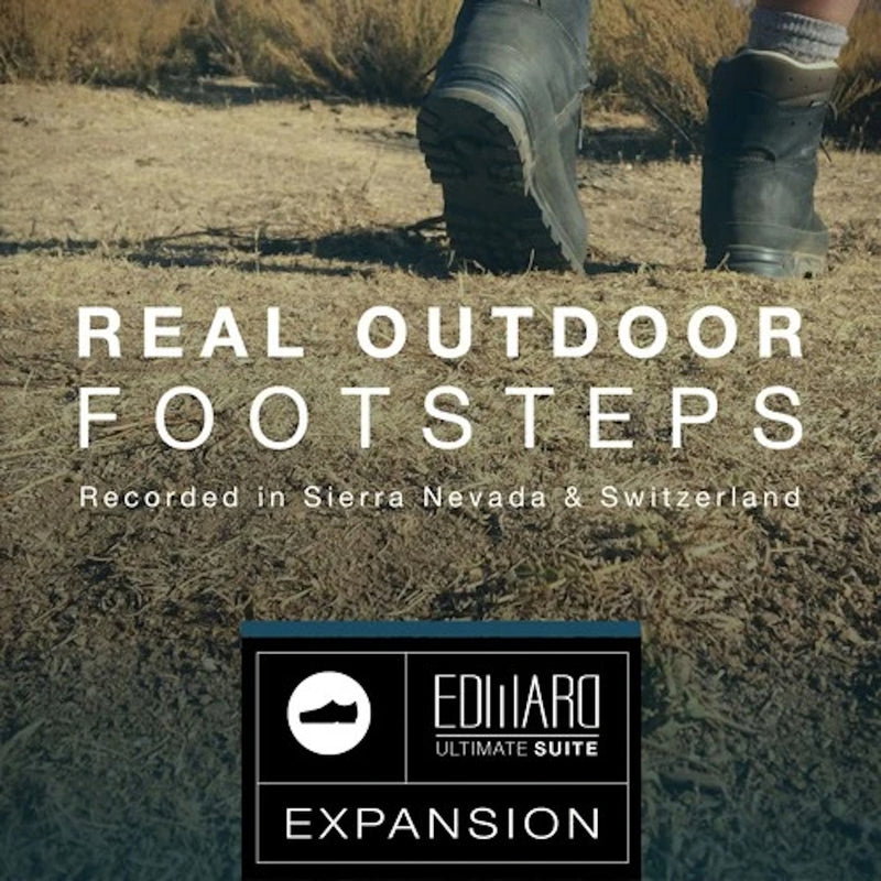 New TovuSound Real Outdoor Footstep EUS VST/AAX MAC/PC Software - (Download/Activation Card)