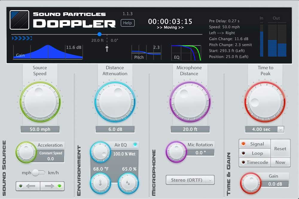 New Sound Particles - DOPPLER EDU - Plugin AAX/AU/VST - Mac/Pc  - (Download/Activation)