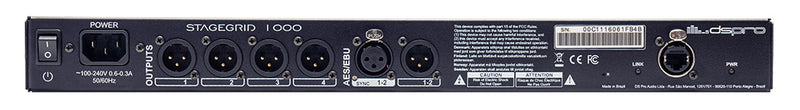 New Waves DSPRO StageGrid 1000 Compact I/O Device for eMotion LV1
