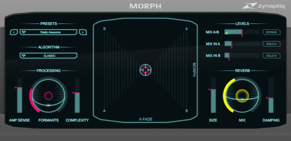 New Zynaptiq - Morph 2 - Real-Time Structural Audio Morphing AAX/AU/VST (Download/Activation Card) - EDU