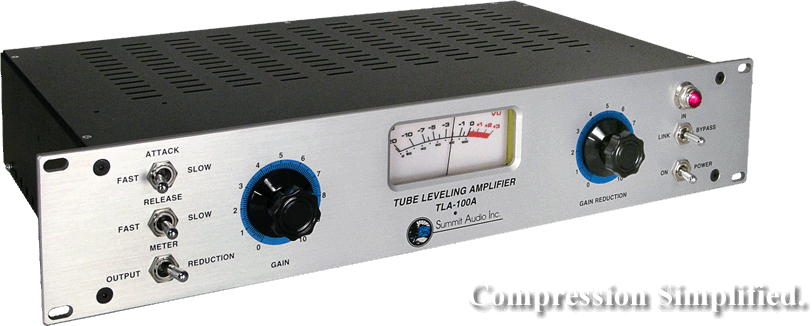 New Summit Audio TLA-100A Tube Leveling/Compressing Amplifier