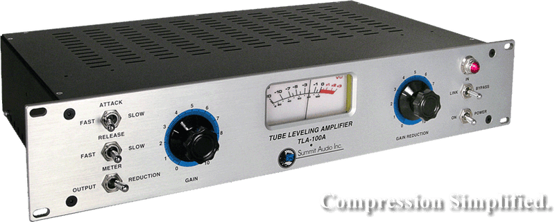 New Summit Audio TLA-100A Tube Leveling/Compressing Amplifier