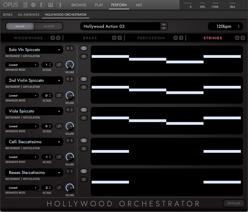 New EastWest HOLLYWOOD ORCHESTRA OPUS Diamond Samples Software Mac/PC (Download/Activation Card)