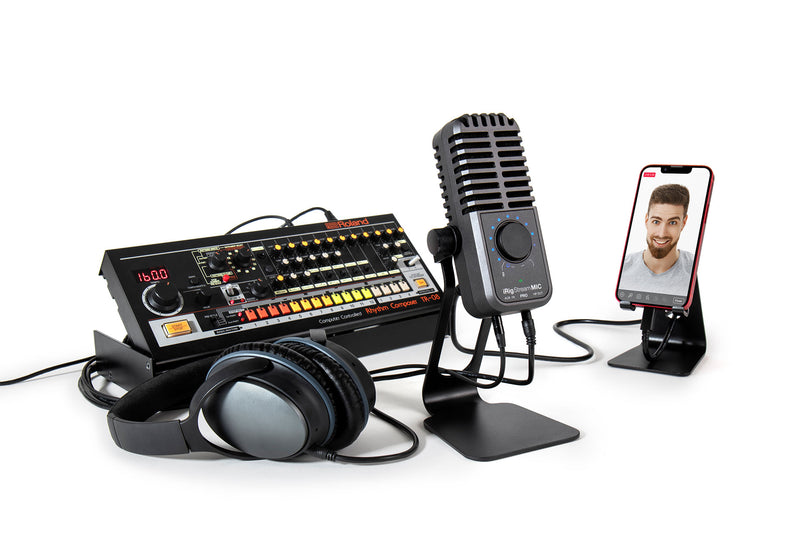 New IK Multimedia iRig Stream Mic Pro - One Mic To Connect It All