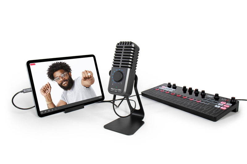 New IK Multimedia iRig Stream Mic Pro - One Mic To Connect It All - Bundle