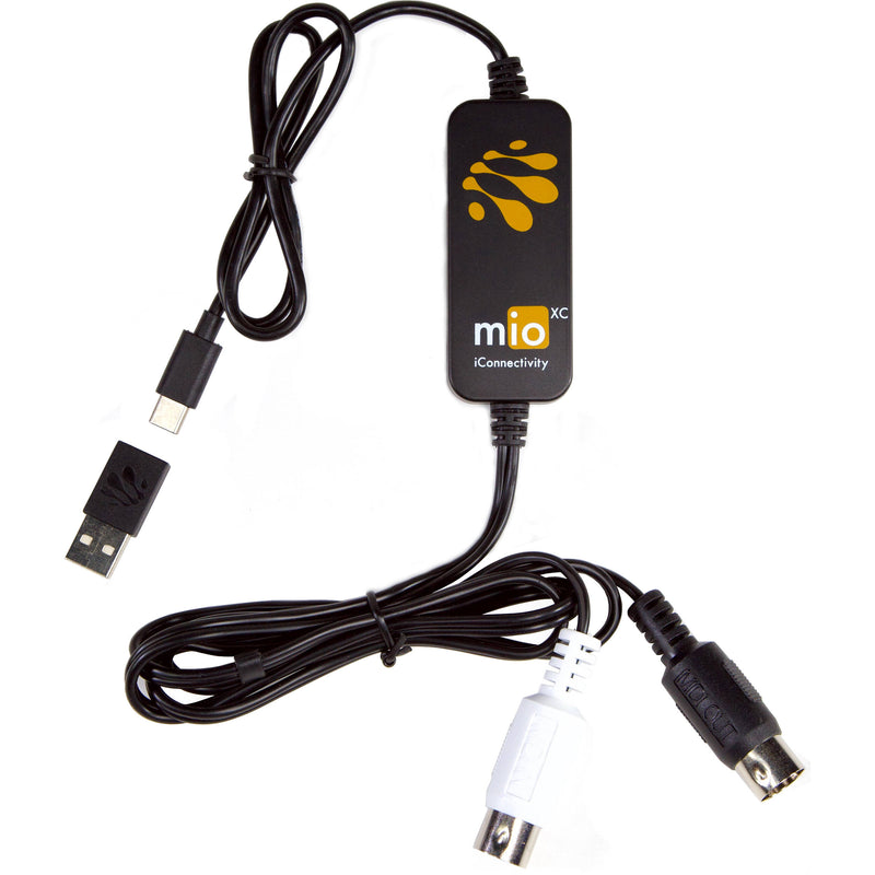 iConnectivity mioXC USB Type-C and USB Type-A MIDI Interface (1 x 1)