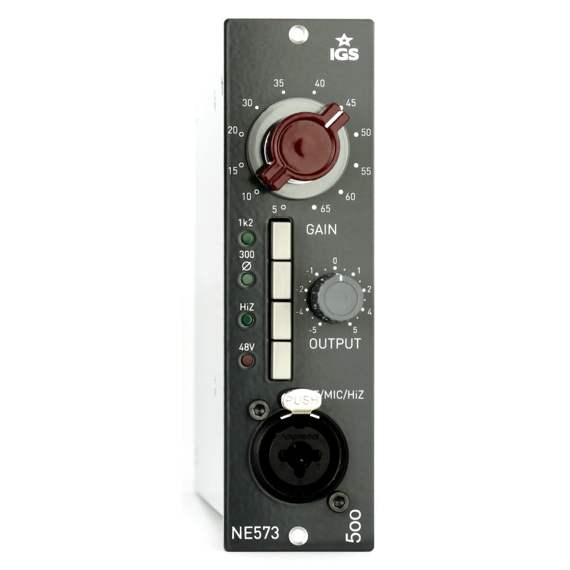 New IGS Audio  NE573 Neve 1073 Style 500 Series Microphone Preamp Module