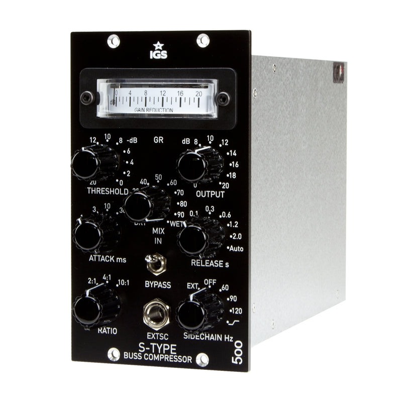 New IGS Audio S-Type 500 Series Stereo Buss Compressor Module